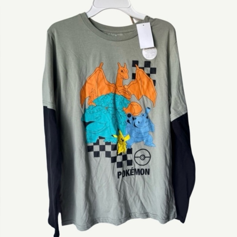 Pokemon long sleeve shirt NWT youth size XL 14-16